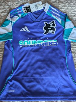 Seattle Sounders Retro Adidas Jersey Youth size S