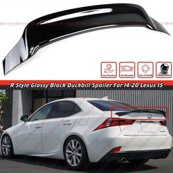 14-20 Lexus IS350 Gloss Black Highkick Trunk Spoiler