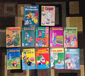 Lot of 12 Vintage Cartoon Comic Books