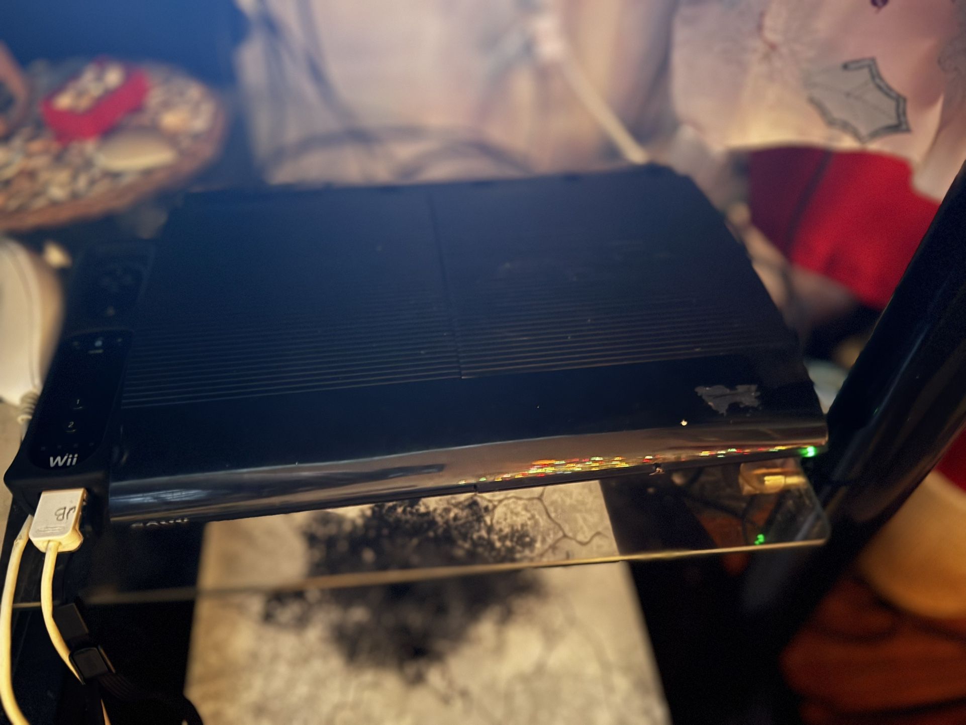 PlayStation 3 Super Slim Console Bundle Used w/Controller and Cables