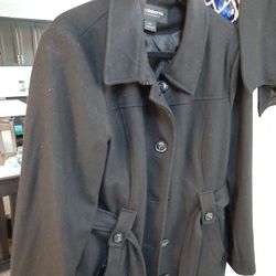 Faux Leather Jackets & 1 P-Coat