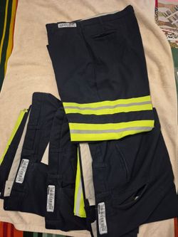 Used Cintas Reflective Work Pants size 42 x 34