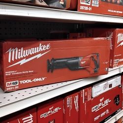 MILWAUKEE  SAWZALL M18 CORDLEES RECIP SAW (TOOL ONLY)