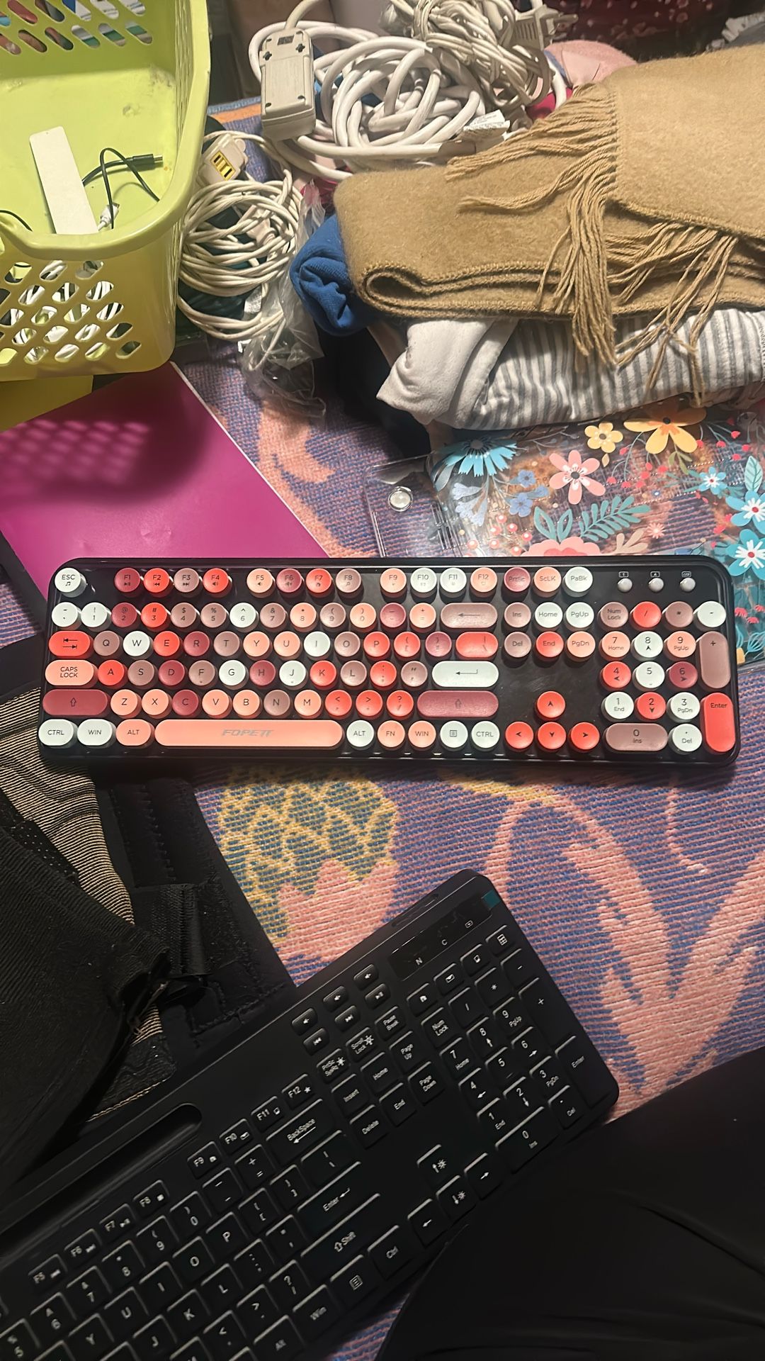 Fopett computer keyboarder