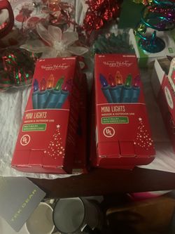 Mini Christmas Lights Multi-Color 20ct – 2 Boxes