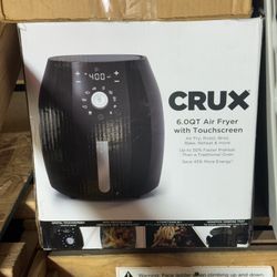 Crux 6 Quart Air Fryer New In Box