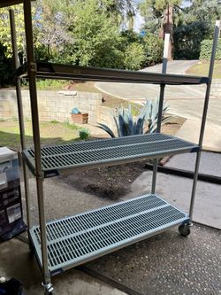 Metro Max Shelving Restaurant Grade 4ft On Casters 