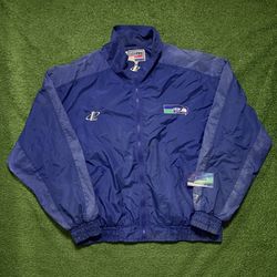 Vintage Seattle Seahawks Track Jacket X-Large