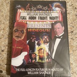 William Shatner full moon fright night (DVD)