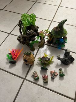 Aquarium Decor SpongeBob themed