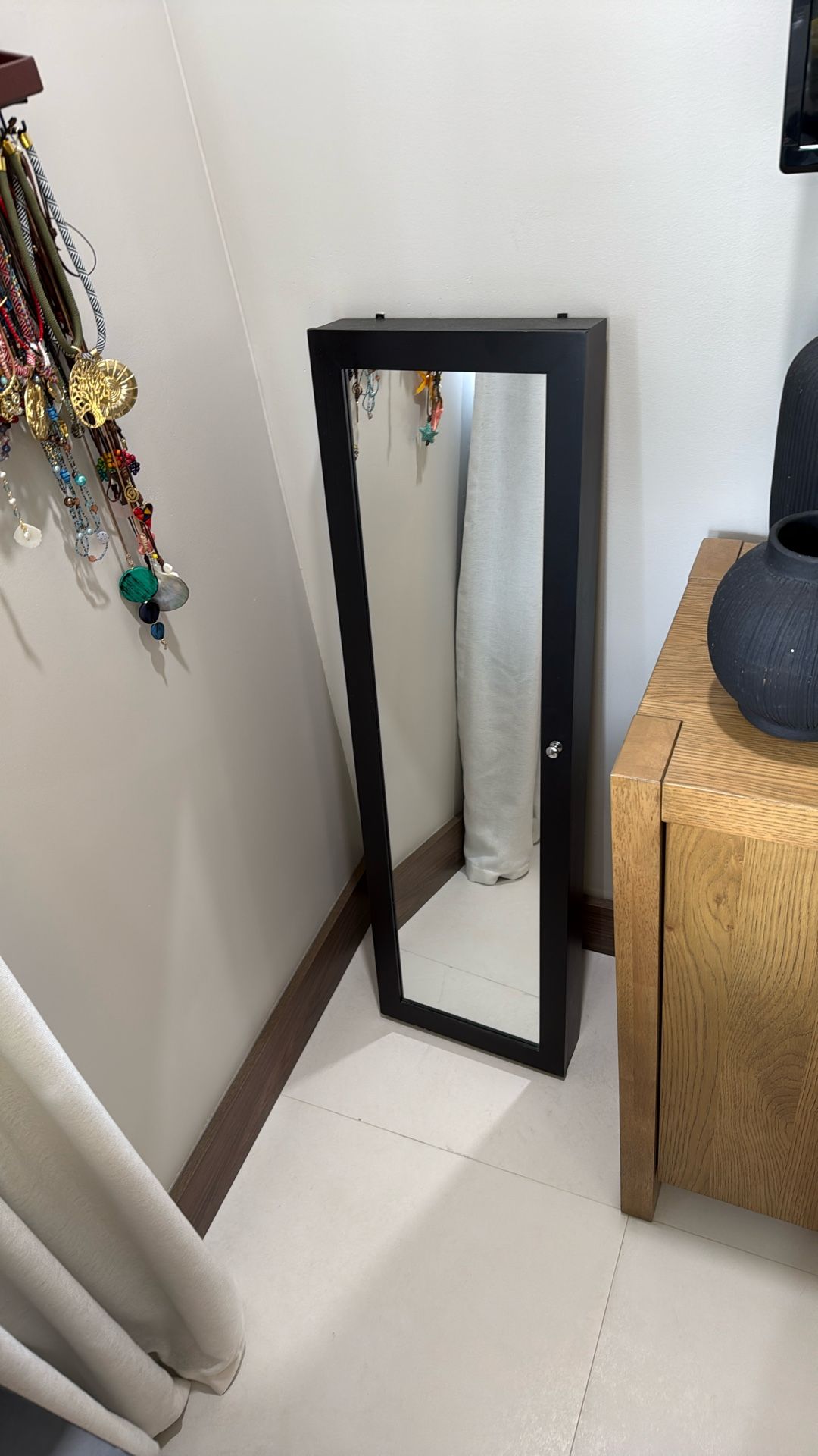 Mirror Jewelry Cabinet