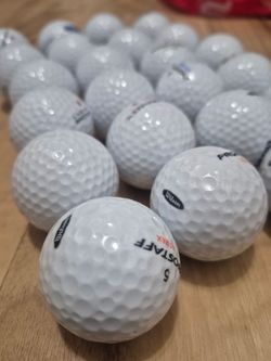 New golf balls