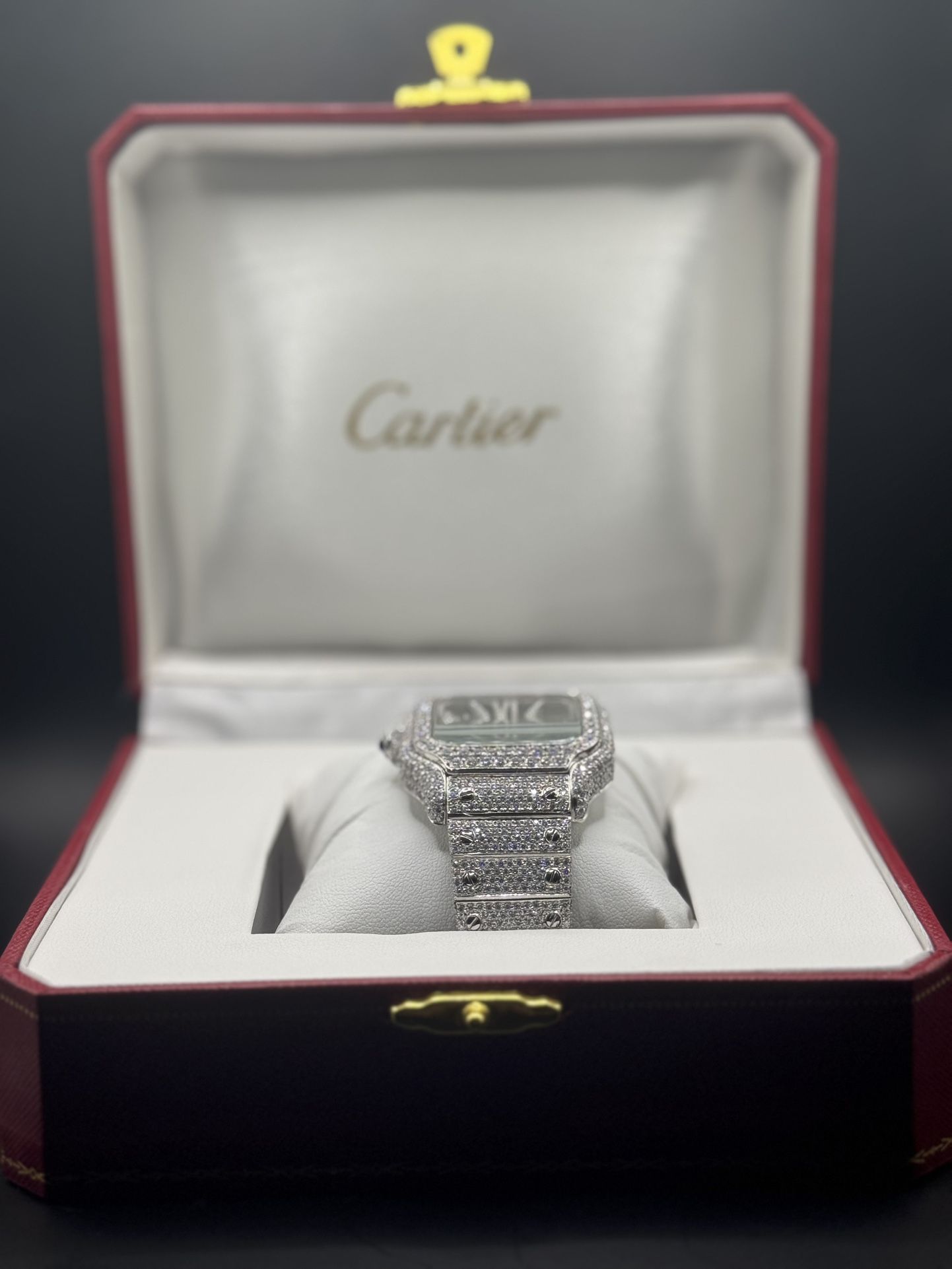 Designer Carti VVS Moissanite Watch