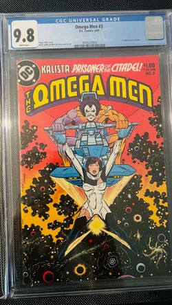 Omega Men #3 CGC 9.8 1st Appearance of Lobo