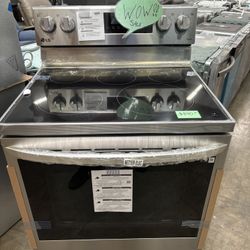 LG ThinQ Electric Stove