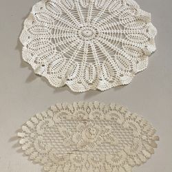 HANDMADE CROCHETED DOILIES