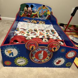 Mickey Mouse Toddler Bed