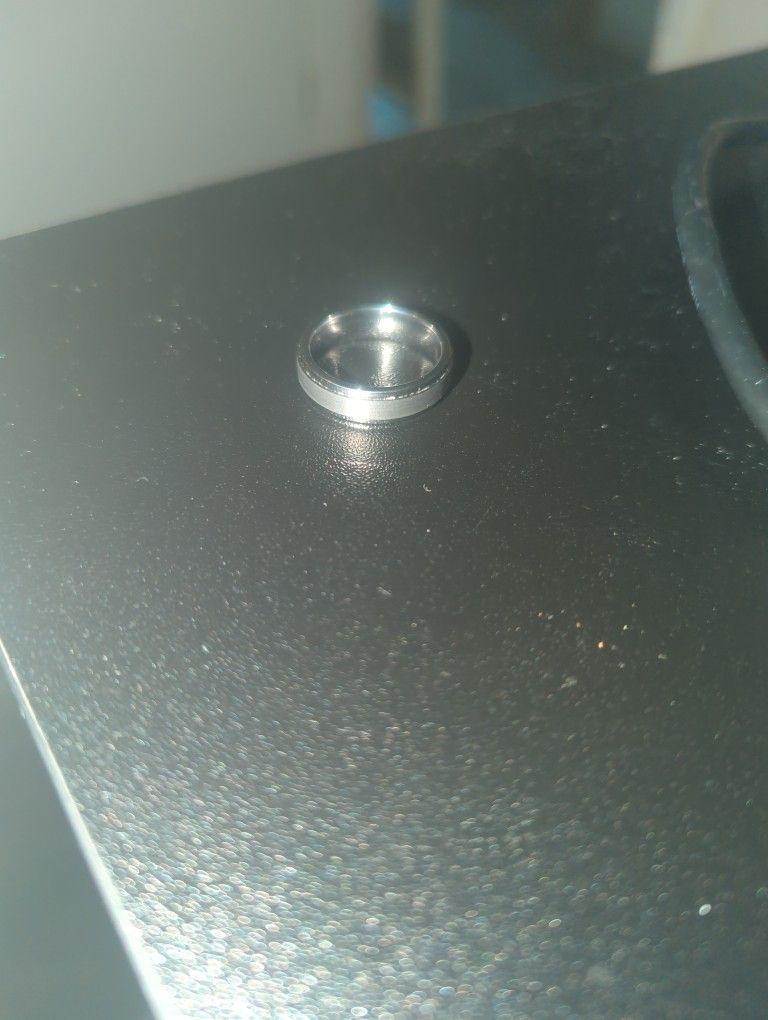 Tungsten Wedding band, Size 9