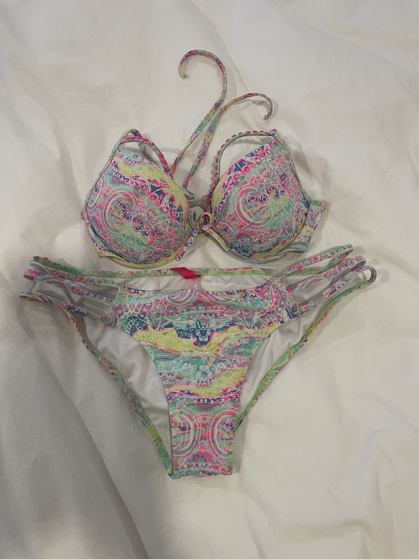 VICTORIA'S SECRET Multicolor Bikini, 34/M