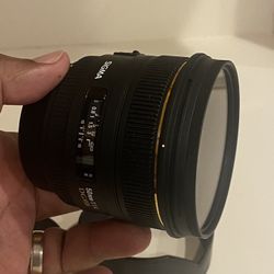 Sigma 50 mm 1.4 lens for Canon 