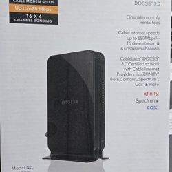 NETGEAR. HIGH SPEED CABLE MODEM