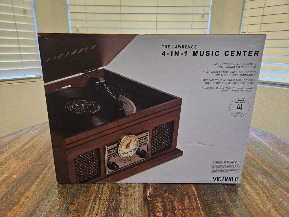 Victrola 4-in-1 Music Center