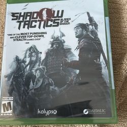 Shadow Tactics: Blades of the Shogun (Microsoft Xbox One, 2017) BRAND NEW Sealed