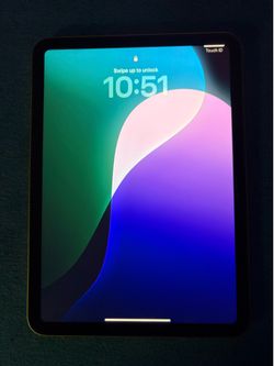 iPad yellow A16 2026