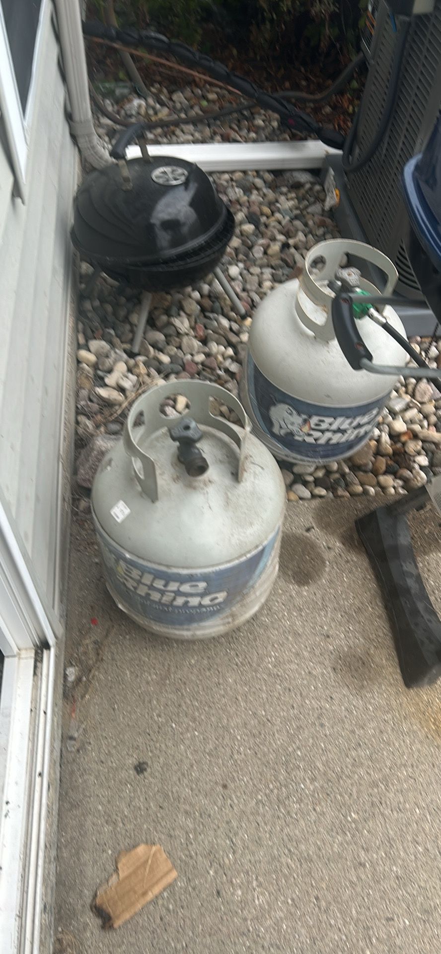 Two Propane Tanks