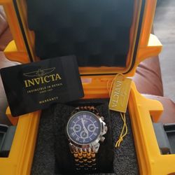 Men's Invicta Watch Chronograph Brand New