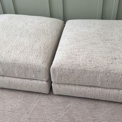 American Signature Nest short ottomans