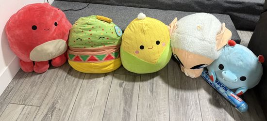 Squishmallows & Mentos Plushies