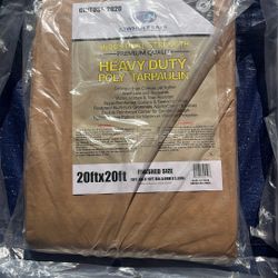 20x20 Tarp Heavy Duty Water Proof