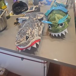 Shark And Dragon Smaller Dog Costumes