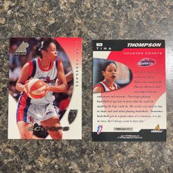 1997 Pinnacle WNBA Inside Tina Thompson Scoops