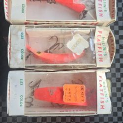 Vintage Helin's U20 Flatfish 