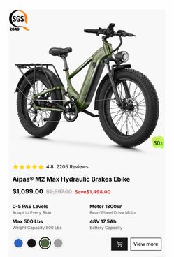 Aipas M2 Max e bike