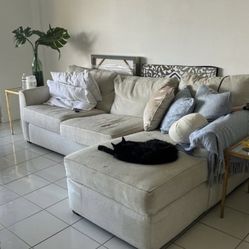 Kevin Charles Sectional And Futon Sofa Free MUST TAKE BOTH!