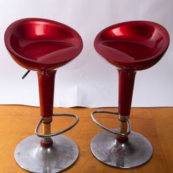 Barstools Ironman Red 