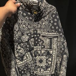 Black Bandana Jacket 