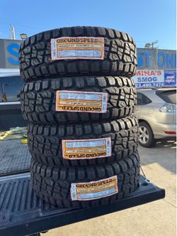 235/75r15 Ground speed tires nuevas con 50,000 millas de garantía las 4