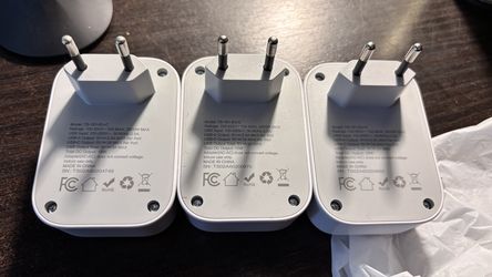 TESSAN European Travel Plug Adapter 3 Pack, US to Europe Plug Adapter