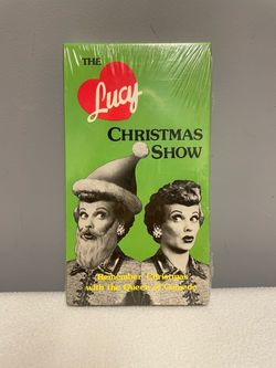 VHS Movie The Lucy Christmas Show, new sealed