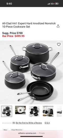 All - Clad 10 Piece HA1 Pan Set
