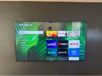 70 in Roku Onn tv led 4k