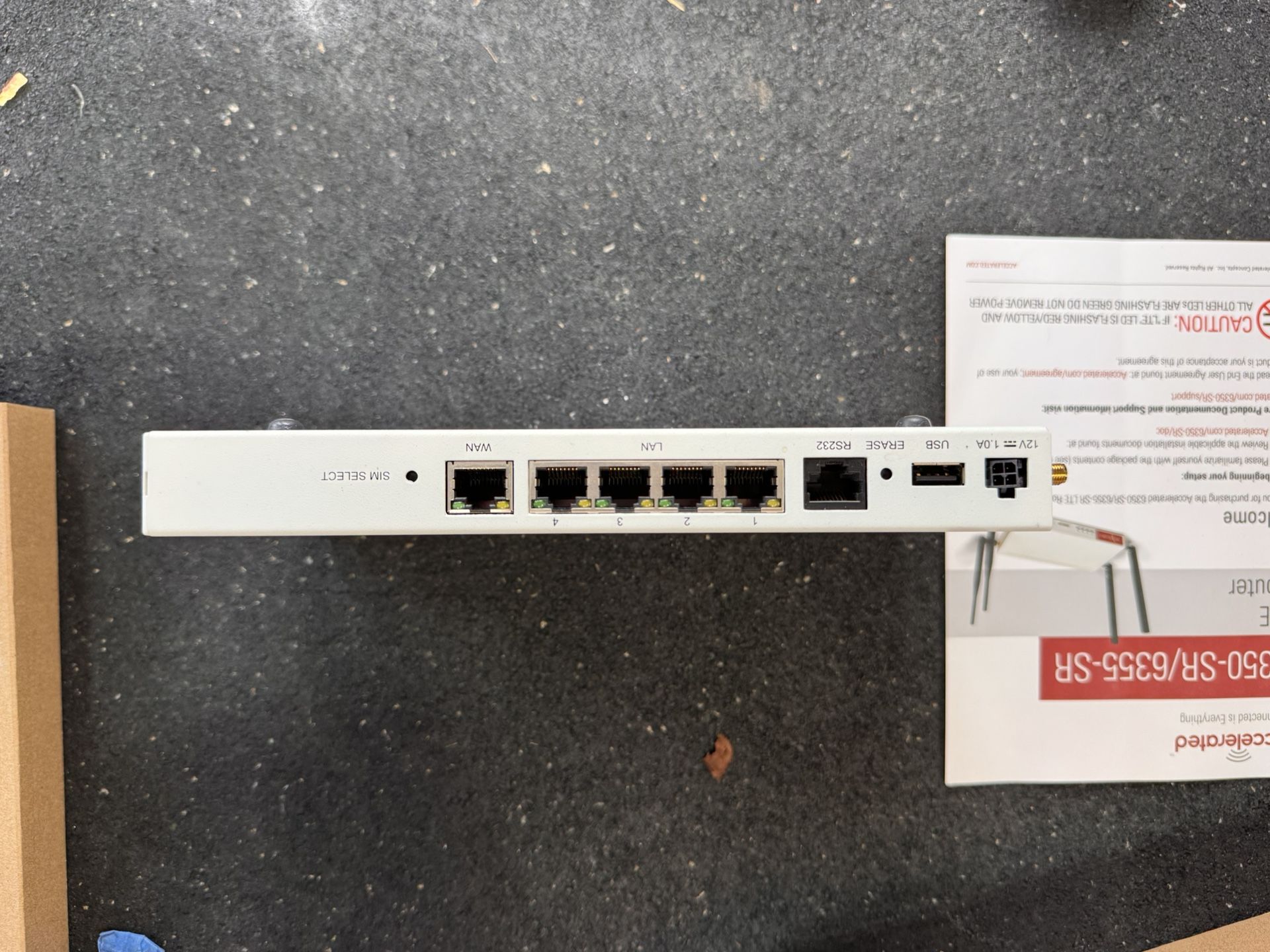 Accelerated 6350-SR LTE Router – Reliable 4G Cellular Router