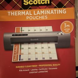 Thermal laminating pouches