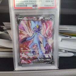 Sneasler V PSA 10  Pokemon Card 