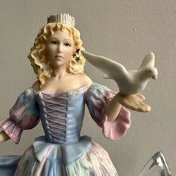 Vintage Princess Of The Ice Palace House Of Faberge Princess By Franklin Mint In Pristine Condition