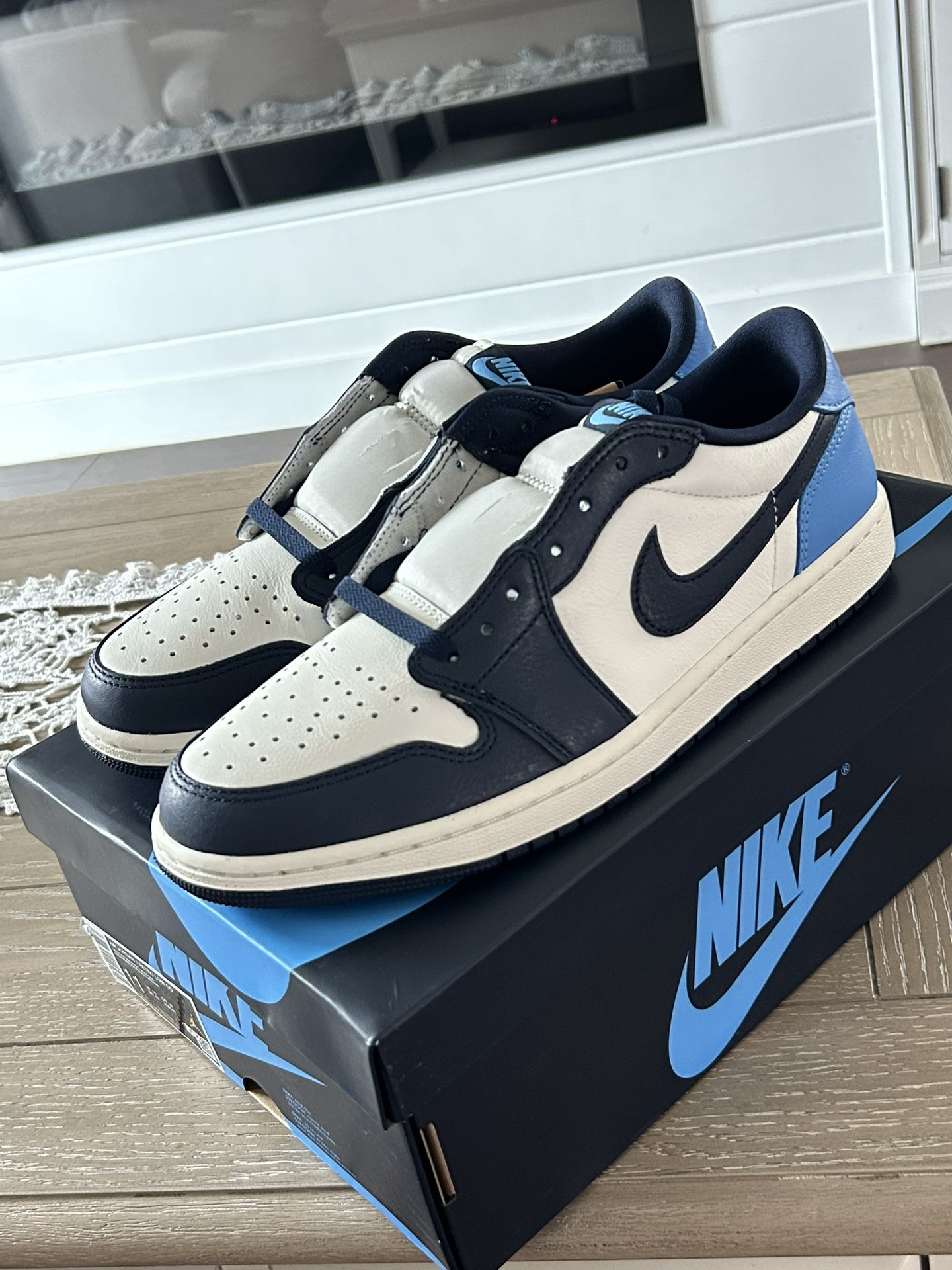 Retro Nike Air Jordan 1 Low “Obsidian” - size 11